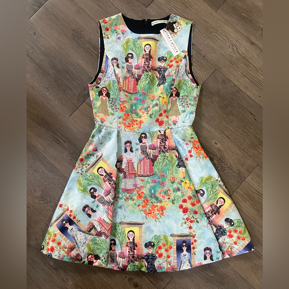 Alice & Olivia Patterned Dress